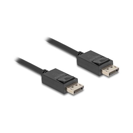 Delock - Kabel DisplayPort - DisplayPort (M) do DisplayPort (M) - DisplayPort 2.1 - 2 m - podpora 8K60Hz (7680 x 4320) - cerná