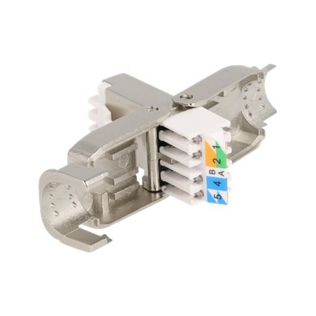 Delock - Síťový konektor - RJ-45 (M) - STP - CAT 6