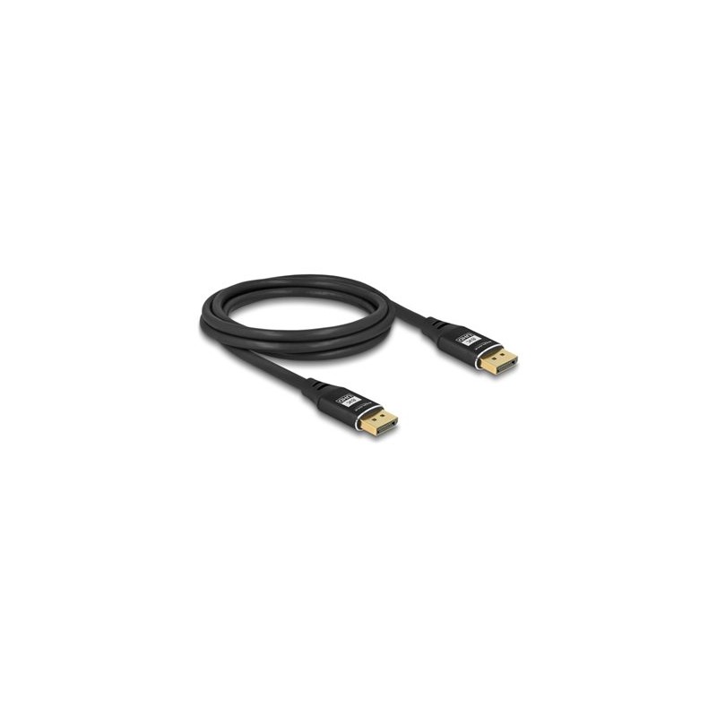 Delock - Kabel DisplayPort - DisplayPort (M) do DisplayPort (M) - DisplayPort 1.4 - 2 m - podpora (DSC) 8K60Hz (7680 x 4320)
