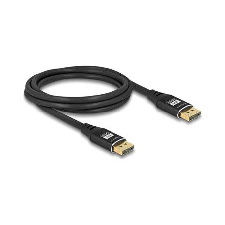 Delock - Kabel DisplayPort - DisplayPort (M) do DisplayPort (M) - DisplayPort 1.4 - 2 m - podpora (DSC) 8K60Hz (7680 x 4320)