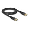 Delock - Kabel DisplayPort - DisplayPort (M) do DisplayPort (M) - DisplayPort 1.4 - 2 m - podpora (DSC) 8K60Hz (7680 x 4320)