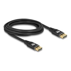 Delock - Kabel DisplayPort - DisplayPort (M) do DisplayPort (M) - DisplayPort 1.4 - 3 m - podpora 8K60Hz (7680 x 4320), až 32,4