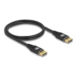 Delock - Kabel DisplayPort - DisplayPort (M) do DisplayPort (M) - DisplayPort 1.4 - 1 m - podpora 8K60Hz - cerná