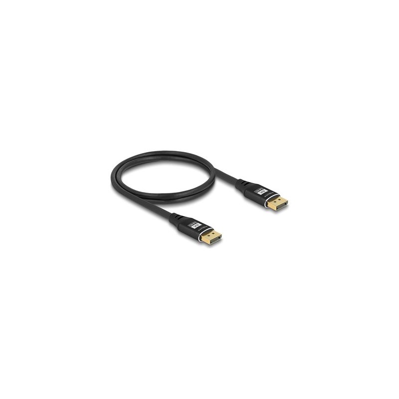 Delock - Kabel DisplayPort - DisplayPort (M) do DisplayPort (M) - DisplayPort 1.4 - 1 m - podpora 8K60Hz - cerná