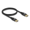 Delock - Kabel DisplayPort - DisplayPort (M) do DisplayPort (M) - DisplayPort 1.4 - 1 m - podpora 8K60Hz - cerná