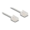 Delock - Patch kabel - RJ-45 (M) do RJ-45 (M) - 5 m - 2.6 mm - UTP - CAT 6 - rychlost prenosu dat až 1 Gb/s, ultra-tenký - šedá