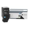 Lexmark - Azurová - originální - kazeta s barvivem LCCP - pro Lexmark CX735adse