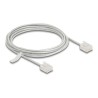 Delock - Patch kabel - RJ-45 (M) krátký do RJ-45 (M) krátký - 3 m - 2.6 mm - UTP - CAT 6 - lisovaný, ultra-tenký - šedá