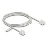 Delock - Patch kabel - RJ-45 (M) krátký do RJ-45 (M) krátký - 2 m - 2.6 mm - UTP - CAT 6 - ultra-tenký - šedá