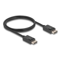 Delock - Kabel DisplayPort - DisplayPort (M) s jazýckem do DisplayPort (M) s jazýckem - DisplayPort 2.1 - 1 m - rychlost