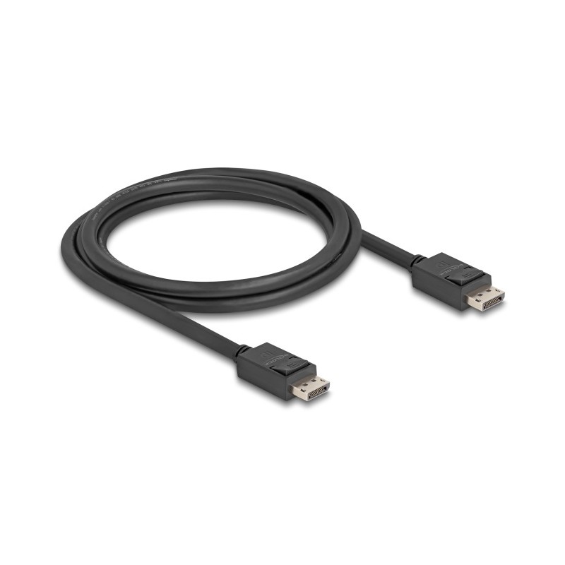 Delock - Kabel DisplayPort - DisplayPort (M) s jazýckem do DisplayPort (M) s jazýckem - DisplayPort 2.1 - 1.8 m - rychlost
