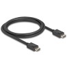 Delock - Kabel DisplayPort - DisplayPort (M) s jazýckem do DisplayPort (M) s jazýckem - DisplayPort 2.1 - 1.8 m - rychlost
