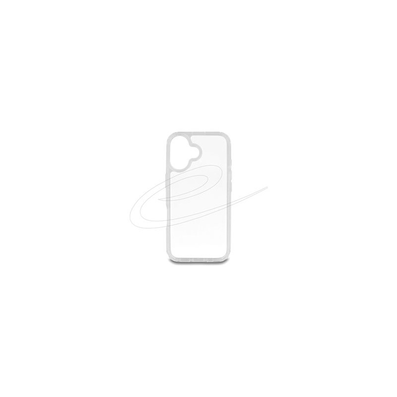 Delock - Zadní kryt pro mobilní telefon - termoplastický polyuretan (TPU), polykarbonát (PC) - prusvitná - pro Apple iPhone 16