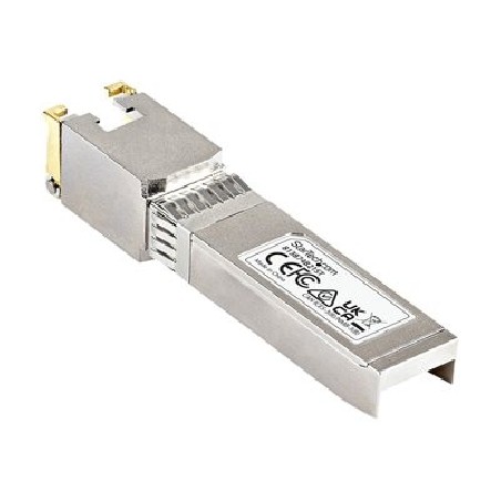 StarTech.com HPE 813874-B21 Compatible SFP+ Module, 10GBASE-T, SFP to RJ45 Cat6/Cat5e, 10GE Gigabit Ethernet SFP+, RJ-45