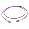 C2G 5m LC/LC OM4 LSZH Fibre Patch - Purple - Patch kabel - multirežim LC (M) do multirežim LC (M) - 5 m - 5 m - optické vlákno