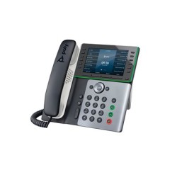 HP Poly Edge E550 - Telefon VoIP s identifikací volajícího/čekajícím hovorem - 3-cestný možnost volání - SIP, SDP - půlnoční