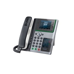 HP Poly Edge E450 - Telefon VoIP s identifikací volajícího/čekajícím hovorem - 3-cestný možnost volání - SIP, SDP - půlnoční