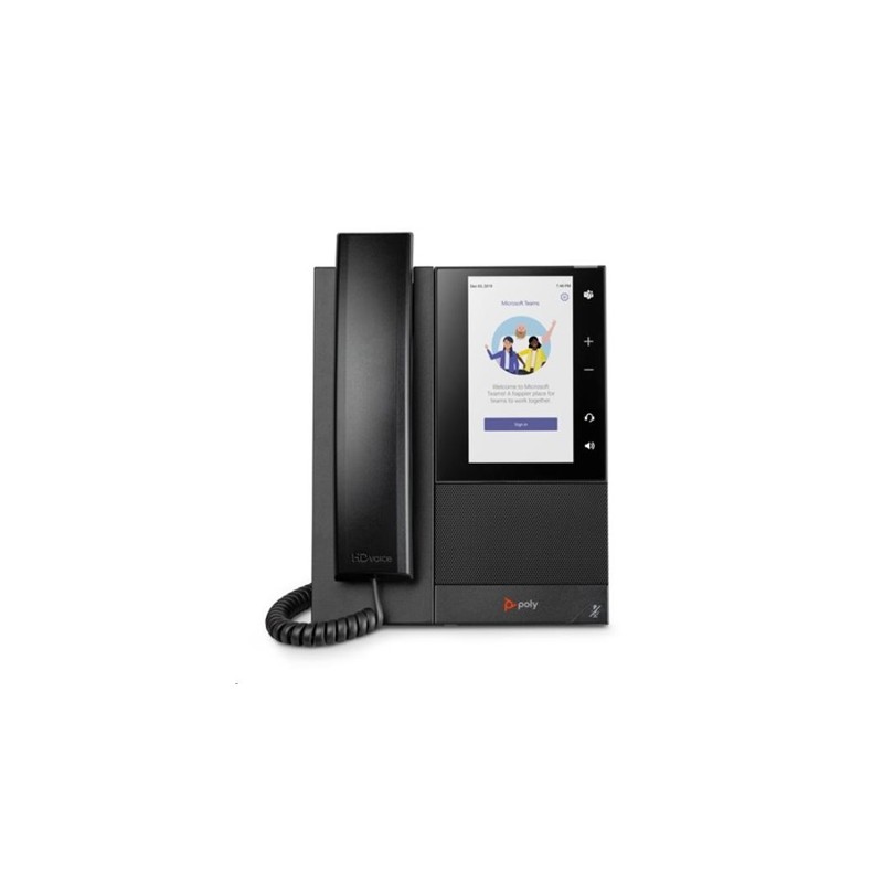 Poly CCX 505 firemní multimediální telefon, Microsoft Teams, PoE