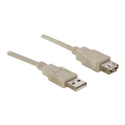 Delock - Prodlužovací šňůra USB - USB (M) do USB (F) - 3 m - pro P/N: 61477, 61478, 61693, 61746, 61772, 88537