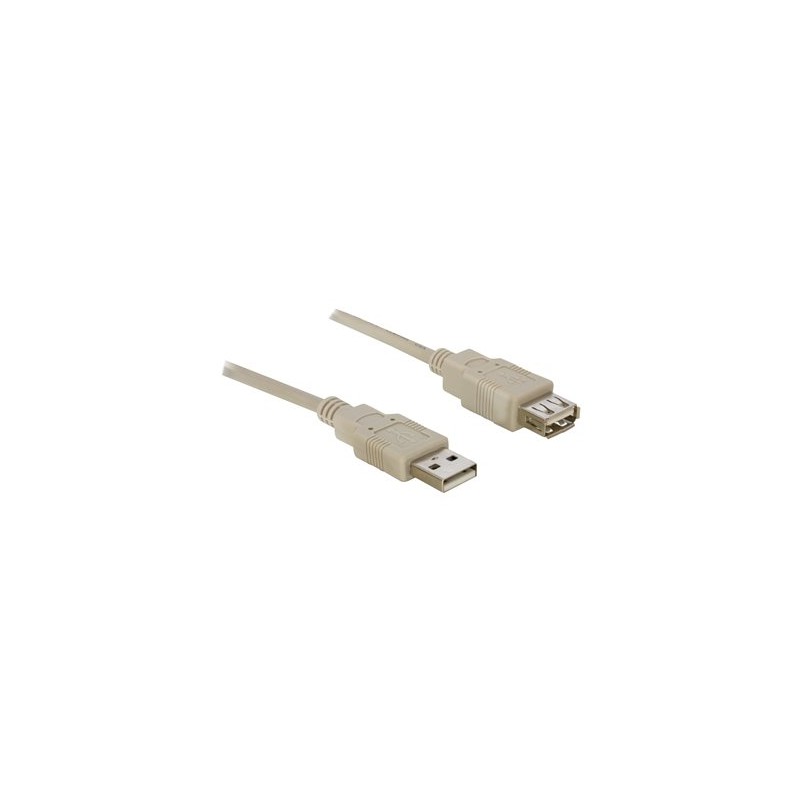 Delock - Prodlužovací šňůra USB - USB (M) do USB (F) - 3 m - pro P/N: 61477, 61478, 61693, 61746, 61772, 88537