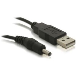 Delock - USB / napájecí kabel - DC jack 3,5 x 1,35 mm (M) do USB (M) - 5 V - 1.5 m - pro P/N: 61234, 66202, 66207