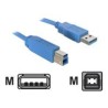 Delock - Kabel USB - USB (M) do USB typ B (M) - USB 3.0 - 1.8 m - pro Delock PCI Express Card