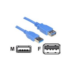 Delock - Prodlužovací šňůra USB - USB (M) do USB (F) - USB 3.0 - 5 m
