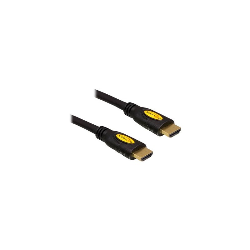 Delock - HDMI kabel - HDMI s piny (male) do HDMI s piny (male) 82454