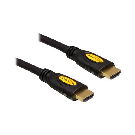 Delock - HDMI kabel - HDMI s piny (male) do HDMI s piny (male) 82454