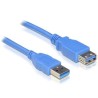 Delock - Prodlužovací šňůra USB - USB (M) do USB (F) - USB 3.0 - 1 m