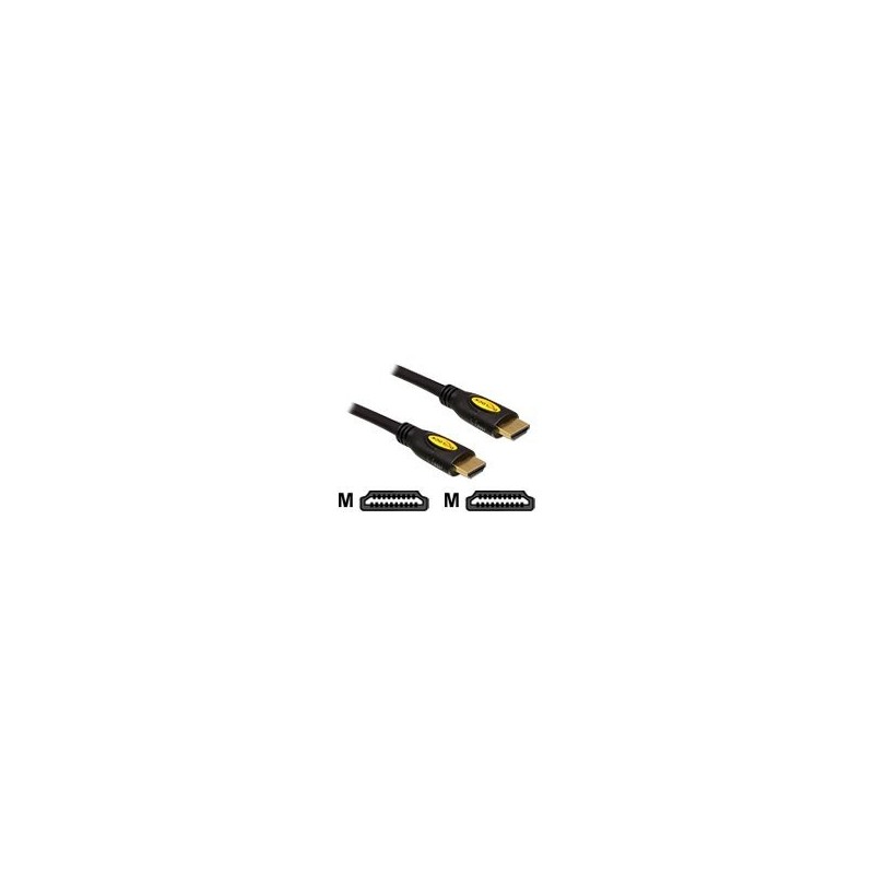 Delock - HDMI kabel - HDMI s piny (male) do HDMI s piny (male) 82584