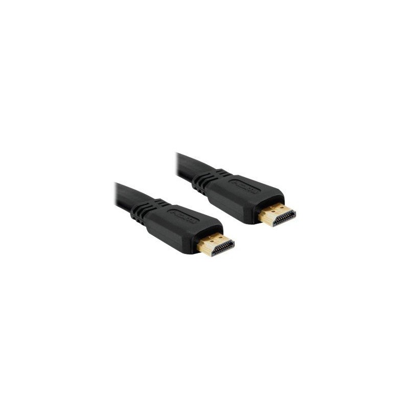 Delock High Speed HDMI with Ethernet - Kabel HDMI s ethernetem - HDMI s piny (male) do HDMI s piny (male) - 5 m