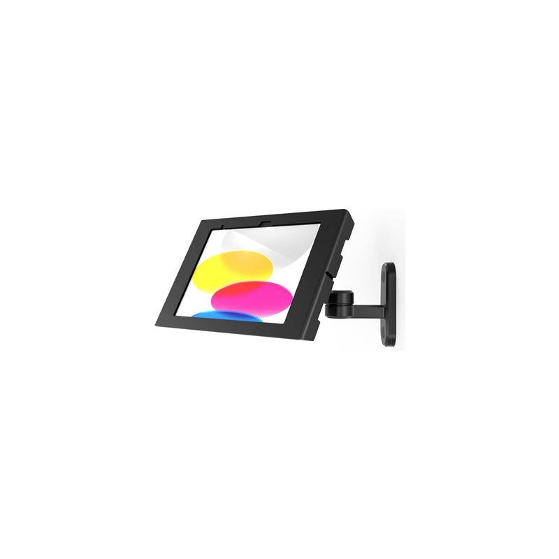 Compulocks Apex - Montážní sada (kryt, polohovatelný držák) - pro tablet - uzamykatelný - kovový rám - cerná - montáž na stenu
