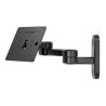 Compulocks VESA Swing Arm Mount - Montážní sada (polohovatelný držák) - pro tablet - ocel - černá - pod skříňkou, vnitřní