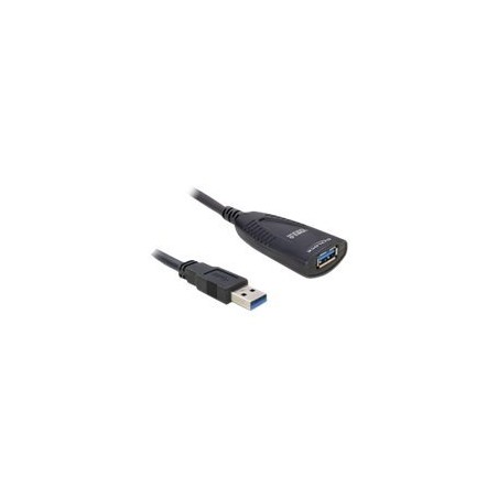 Delock USB Cable - Prodlužovací šňůra USB - USB typ A (M) do USB typ A (F) - USB 3.0 - 5 m - aktivní