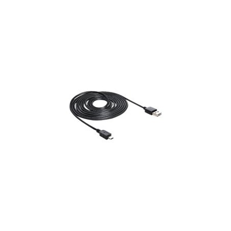 Delock EASY-USB - Kabel USB - mini-USB typ B (M) do USB (M) - 3 m - černá