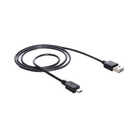Delock EASY-USB - Kabel USB - mini-USB typ B (M) do USB (M) - 1 m - černá