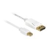 Delock - Kabel DisplayPort - DisplayPort (M) do Mini DisplayPort (M) - 1 m - černá