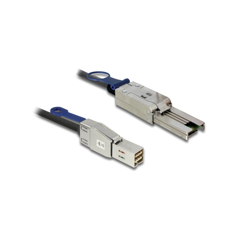 Delock - Externí kabel SAS - SAS 6Gbit/s - 26 pinů 4x Shielded Mini MultiLane SAS (SFF-8088) (M) do 36kolíkový 4x stíněný