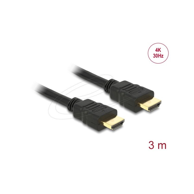 Delock - HDMI kabel - HDMI s piny (male) do HDMI s piny (male) 84408