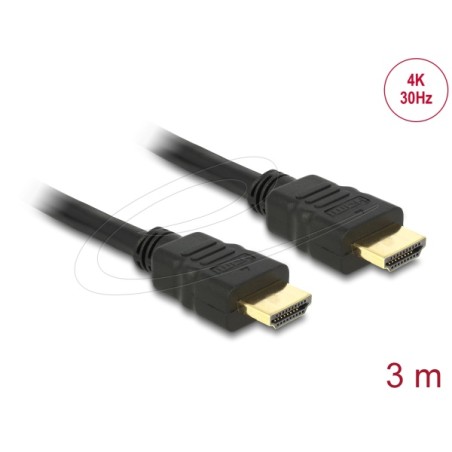 Delock - HDMI kabel - HDMI s piny (male) do HDMI s piny (male) 84408