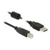 Delock - Kabel USB - USB (M) do USB typ B (M) - USB 2.0 - 50 cm - černá