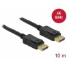 Delock - Kabel obrazovky - DisplayPort (M) do DisplayPort (M) - DisplayPort 1.2 - 10 m - černá