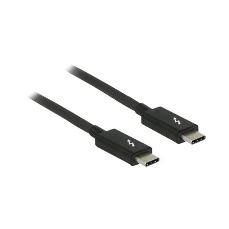 Delock - Kabel Thunderbolt - USB-C (M) do USB-C (M) - USB 3.1 Gen 1 / Thunderbolt 3 / DisplayPort 1.2a - 20 V - 5 A - 1.5 m