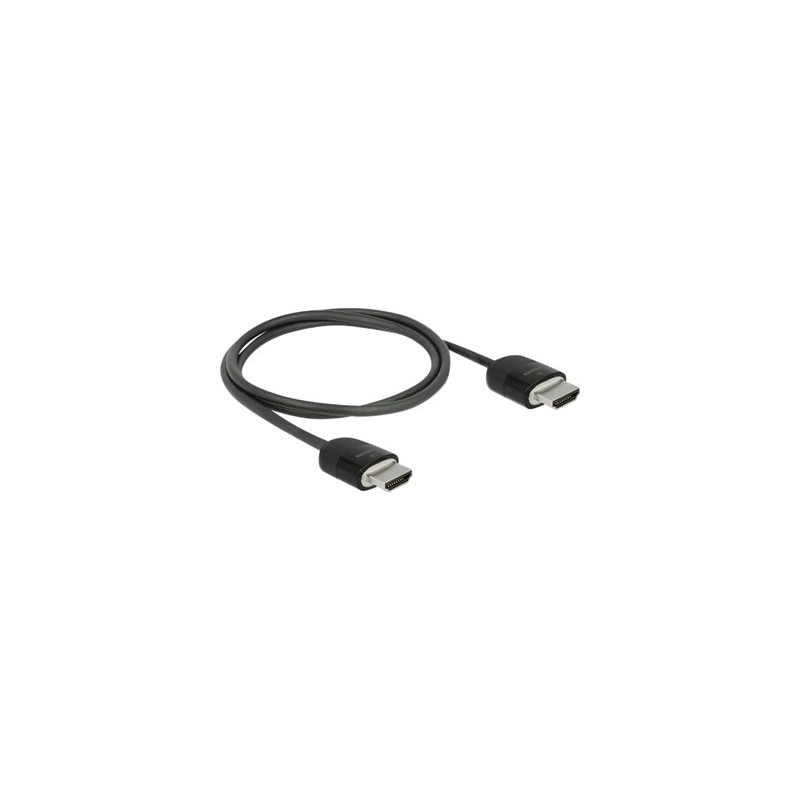 Delock Premium - Prémiově vysoká rychlost - kabel HDMI s ethernetem - HDMI s piny (male) do HDMI s piny (male) - 5 m