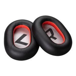 HP Poly - Kryt uší pro náhlavní souprava Bluetooth - koženka - černá (balení 2)