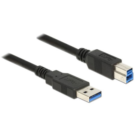 Delock - Kabel USB - USB typ A (M) do USB Type B (M) - USB 3.0 - 5 m - černá