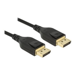 Delock - Kabel DisplayPort - DisplayPort (M) do DisplayPort (M) - DisplayPort 1.4 - 1 m - podpora 8K - černá 85658