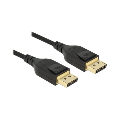 Delock - Kabel DisplayPort - DisplayPort (M) do DisplayPort (M) - DisplayPort 1.4 - 1 m - podpora 8K - černá 85658