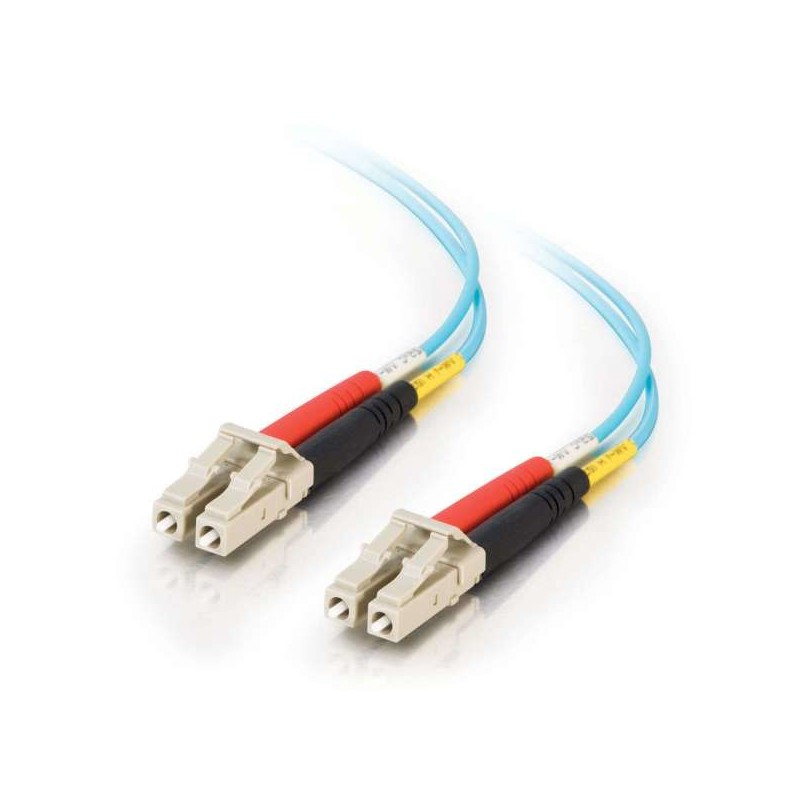C2G LC-LC 10Gb 50/125 OM3 Duplex Multimode PVC Fiber Optic Cable (LSZH) - Síťový kabel - multirežim LC (M) do multirežim LC (M)